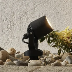 Spisslampe Minitommy 1 lyskilde CCT, svart/frost