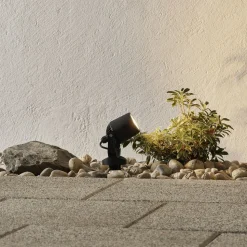 Spisslampe Minitommy 1 lyskilde CCT, svart/frost