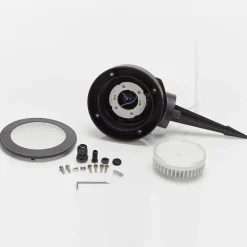 Spisslampe Tommy, rund svart 1 lys, 10 W CCT