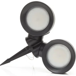 Spisspot Tommy-EL rund svart/frost 2x10W CCT