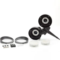 Spisspot Tommy-EL rund svart/frost 2x10W CCT