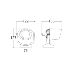 Spotlight Minitommy-EL 1 lyskilde CCT svart/frost