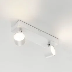 Star - 2 lyskilder LED spot, warmglow, hvit