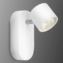 Star LED vegglampe, stillbar, hvit