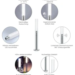 STEINEL GL60 sensor-LED-vegglampe