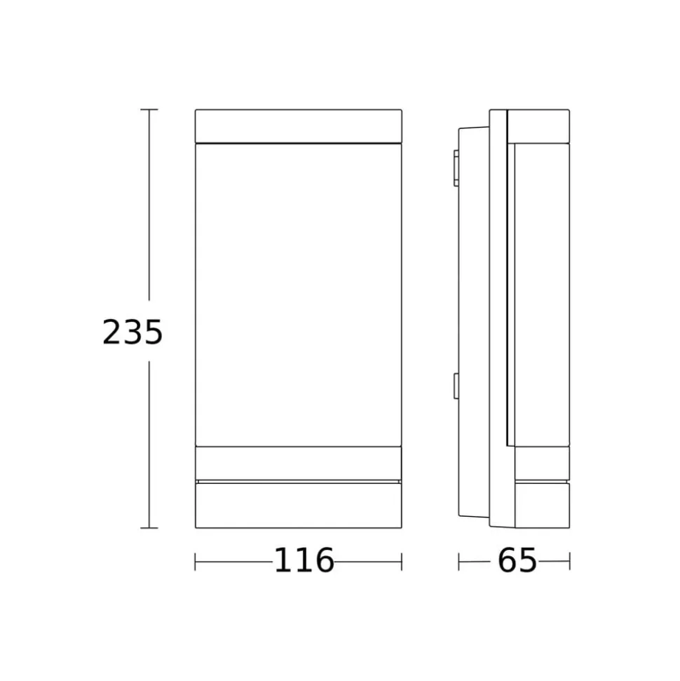 STEINEL L 271 DIGI C utendørs LED-vegglampe