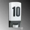 STEINEL L 1 husnummerlampe med sensor svart