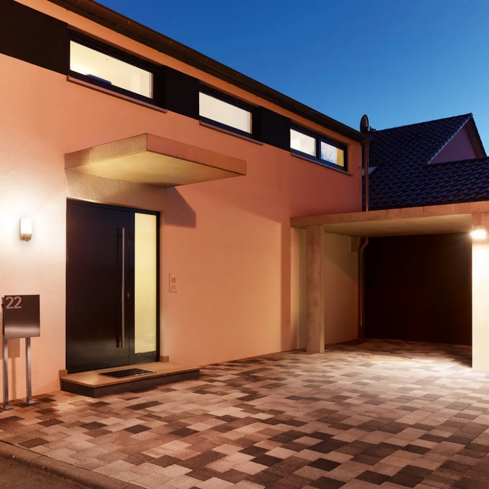 STEINEL L 1 husnummerlampe med sensor svart