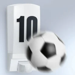 STEINEL L 1 husnummerlampe med sensor hvit