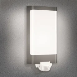 STEINEL L 240 S LED-vegglampe m sensor, antrasitt