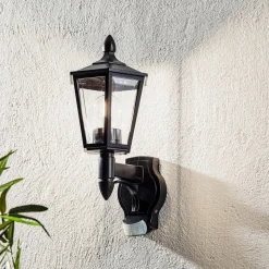 STEINEL L 15 S sensor utendørs vegglampe svart