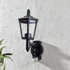 STEINEL L 15 S sensor utendørs vegglampe svart