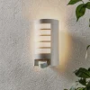 STEINEL L 12 S Utendørs vegglampe med sensor, sølv