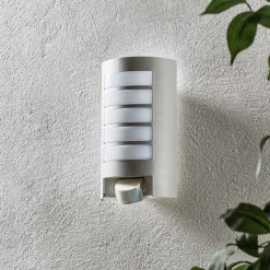 STEINEL L 12 S Utendørs vegglampe med sensor, sølv