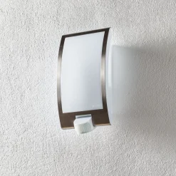 STEINEL L 22 S Utendørs vegglampe, sensor, stål