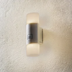 STEINEL L 910 SC utendørs vegglampe, sensor, sølv