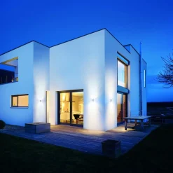 STEINEL L 910 SC utendørs vegglampe, sensor, sølv