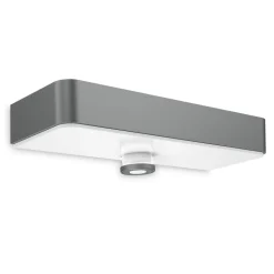 STEINEL LED-vegglampe XSolar SOL-O S, antrasitt, sensor
