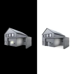 STEINEL Nightmatic 2000 skumringsbryter hvit