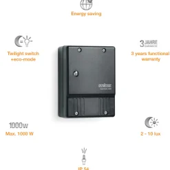 STEINEL Nightmatic 2000 skumringsbryter svart