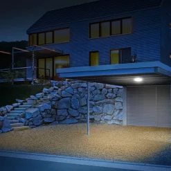 STEINEL Vario Quattro S utendørs taklampe hvit