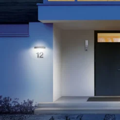 STEINEL XSolar SOL-O utendørs vegglampe antrasitt