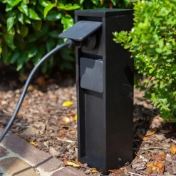 Stikkontaktsøyle, 2 tilkoblinger, maks. 3 500 W