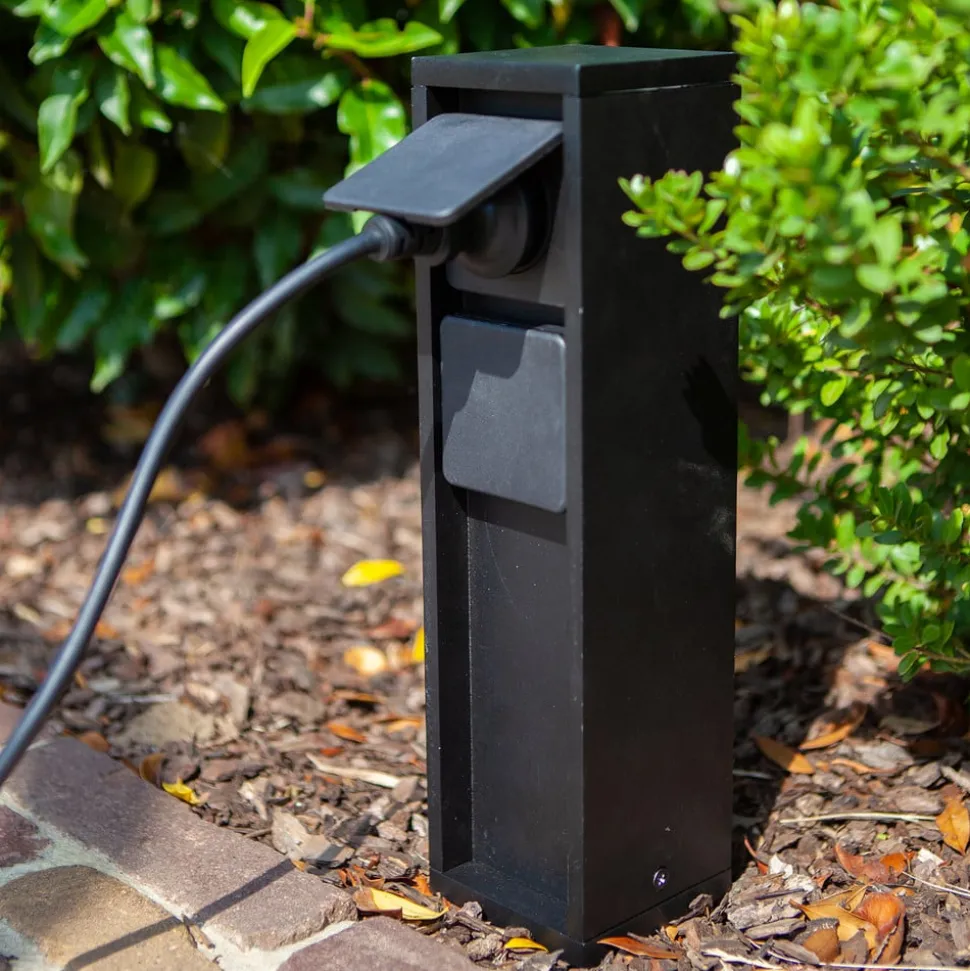 Stikkontaktsøyle, 2 tilkoblinger, maks. 3 500 W