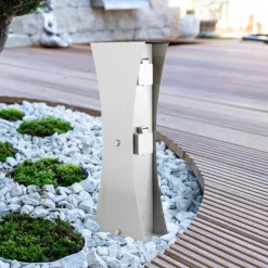 Stikkontaktsøyle Connect D4, stål