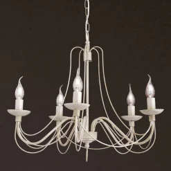 Stilig lysekrone Antonina, 5 lys