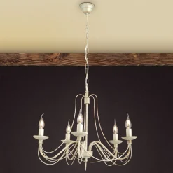 Stilig lysekrone Antonina, 5 lys