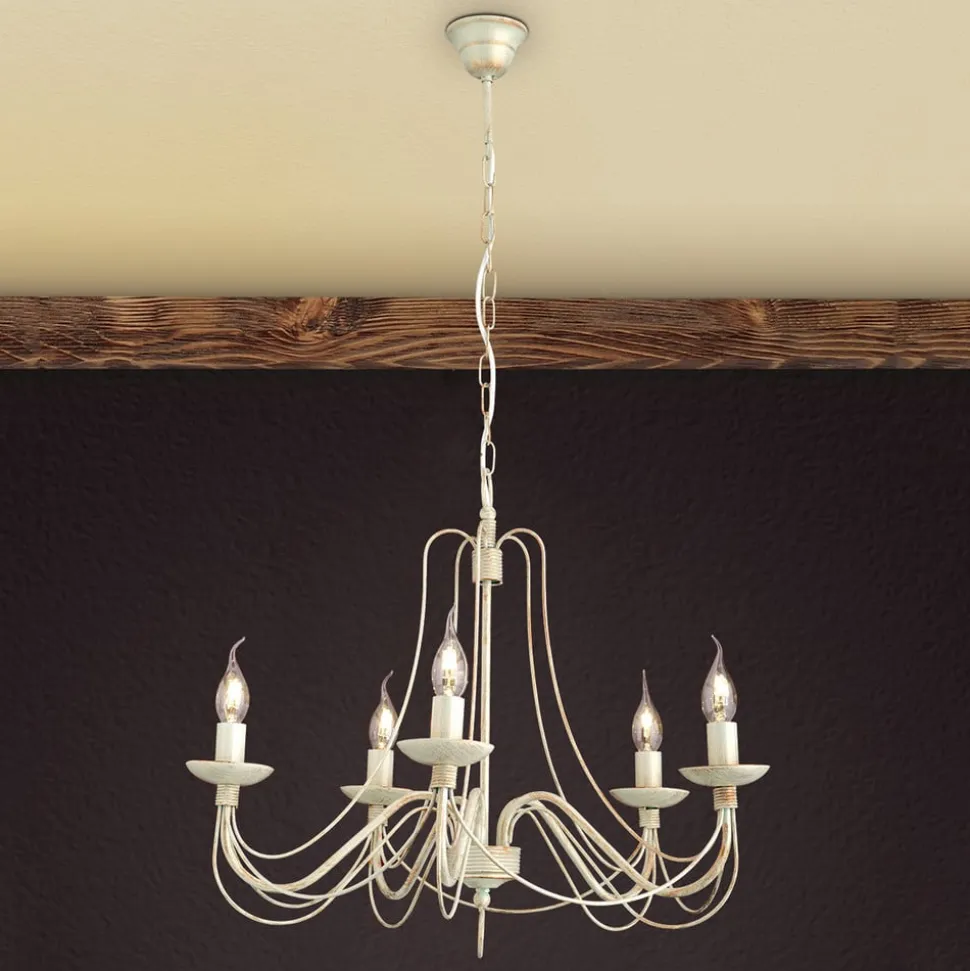 Stilig lysekrone Antonina, 5 lys