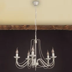 Stilig lysekrone Antonina, 5 lys