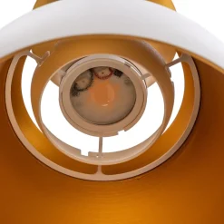 Studio Line 51277, hengelampe, hvit/messing, Ø 20 cm