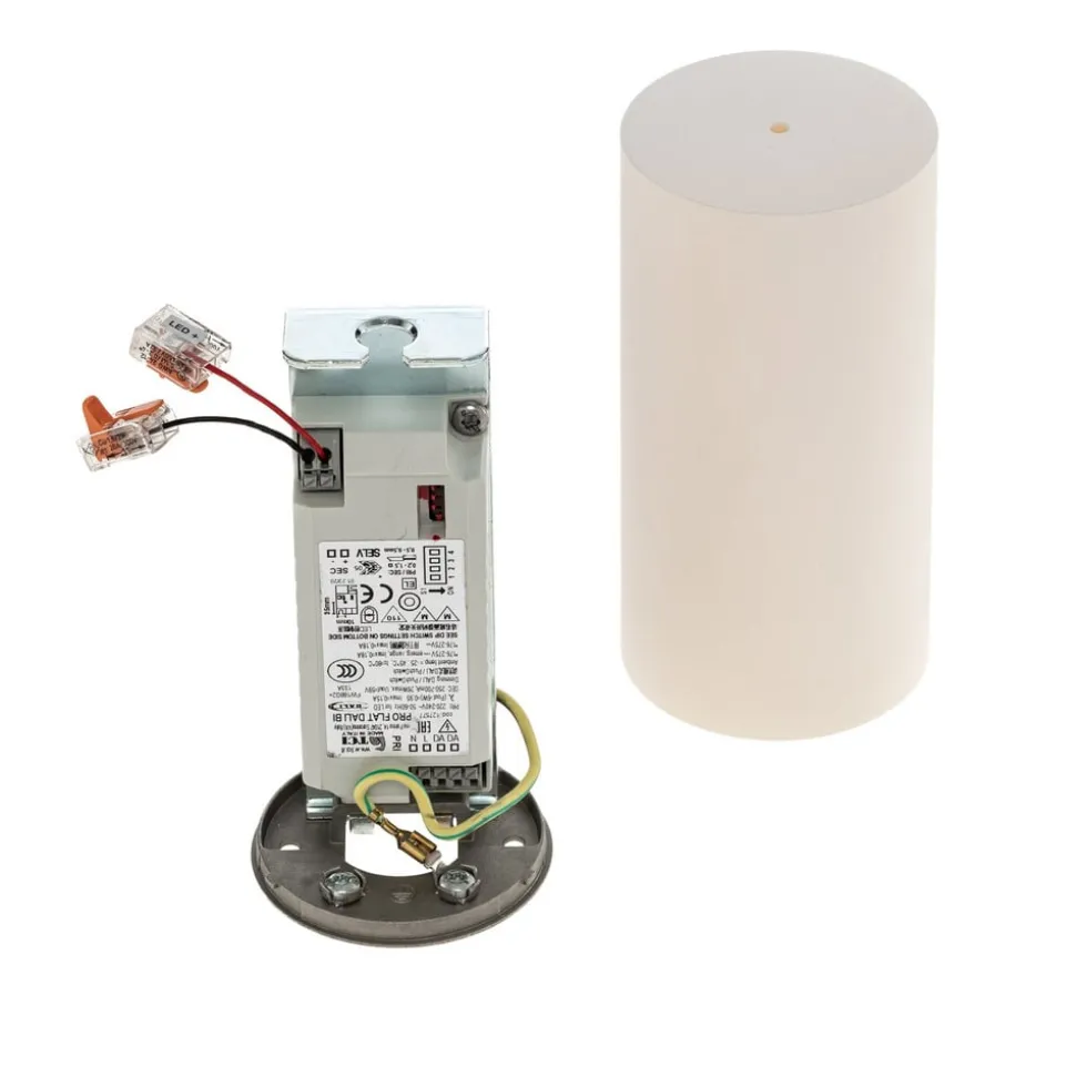 Studio Line 51277, hengelampe, hvit/messing, Ø 20 cm