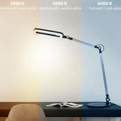 Svane LED-bordlampe, CCT, dimbar