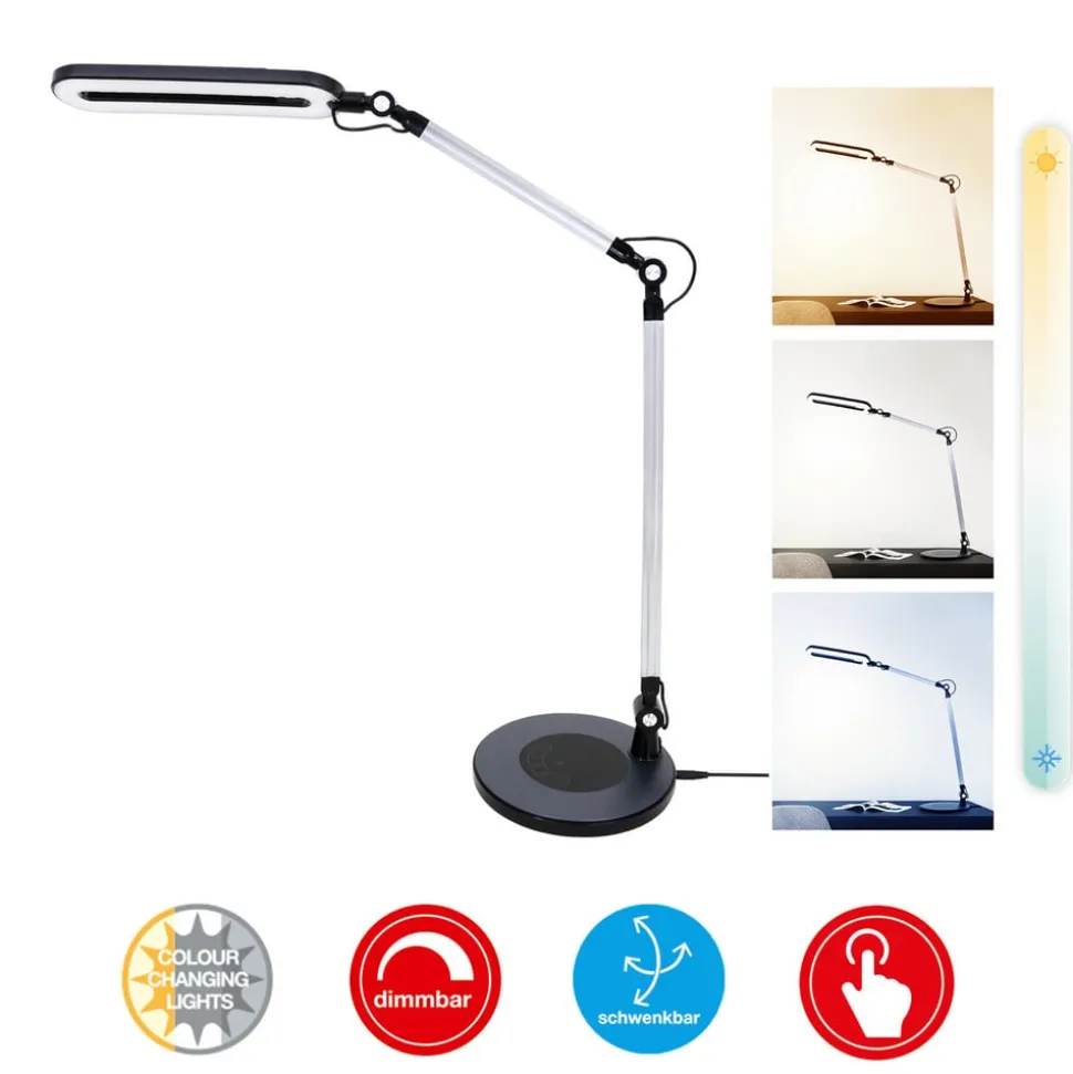 Svane LED-bordlampe, CCT, dimbar