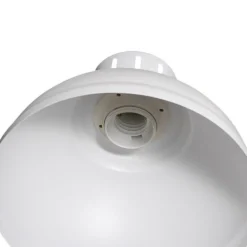 Sven hengelampe, 1 lyskilde, hvit, stål, E27