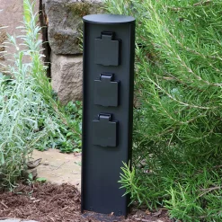 Søylestikkontakt, 3 tilkoblinger, maks. 3500 W