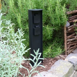 Søylestikkontakt, 2 tilkoblinger, maks. 3 500 W