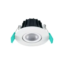 Sylvania innfellingslampe Obico 68, hvit, IP65, CCT, dimbar