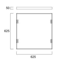 Sylvania tilbyggssett for Start Panel Flat