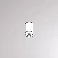 Takfeste for Volare-skinne, 1,5 cm, hvit