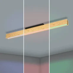 Taklampe Anchorena-Z, lengde 123 cm, RGB CCT, ZIG LED