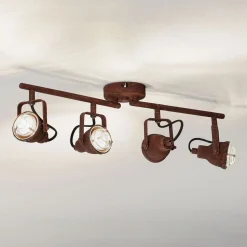 Taklampe Bente rust lang 4 lyskilder