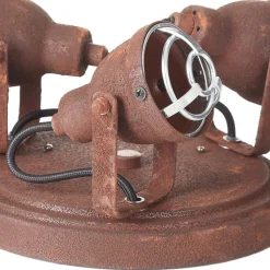 Taklampe Bente rust rund 3 lyskilder