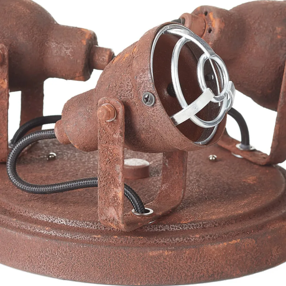 Taklampe Bente rust rund 3 lyskilder