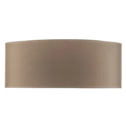 Taklampe Bilbao, grå/gull, Ø 45 cm