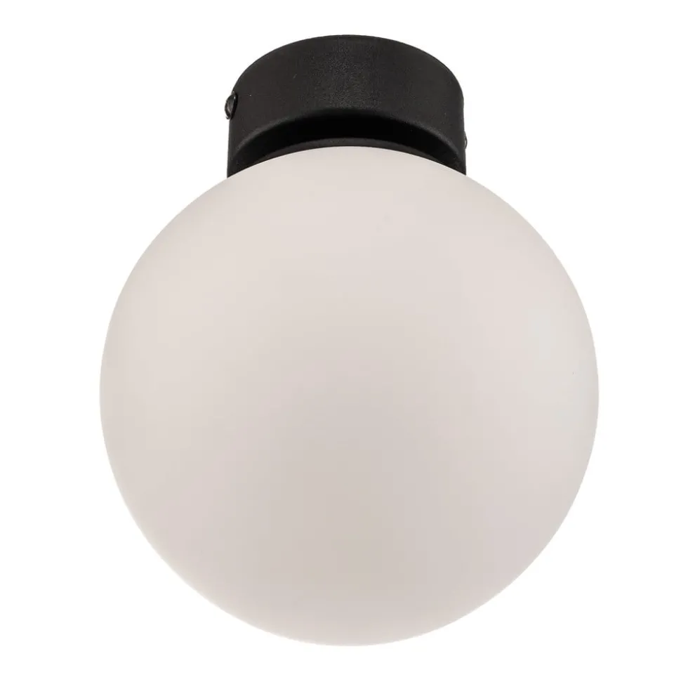 Taklampe Celeste med kuleformet glass, 1 lyskilde