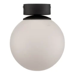 Taklampe Celeste med kuleformet glass, 1 lyskilde